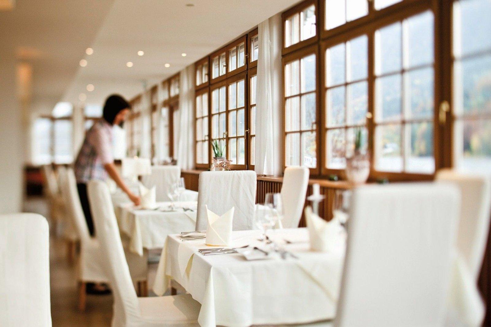 Tauroa Seehotel Grundlsee Εστιατόριο φωτογραφία